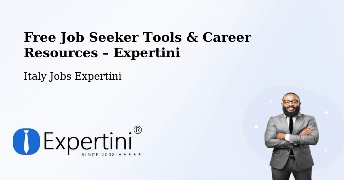 Free Job Seeker Tools & Career Resources – Bardolino - Bardolino, Italy Jobs Expertini
