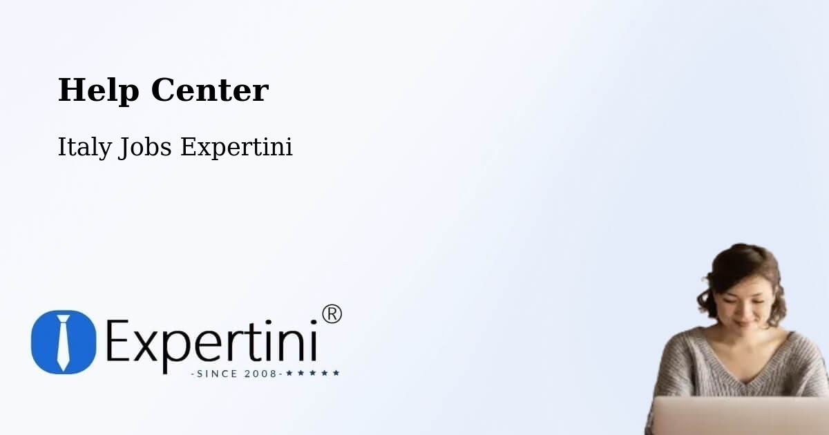 Help Center – Bardolino - Italy Jobs Expertini